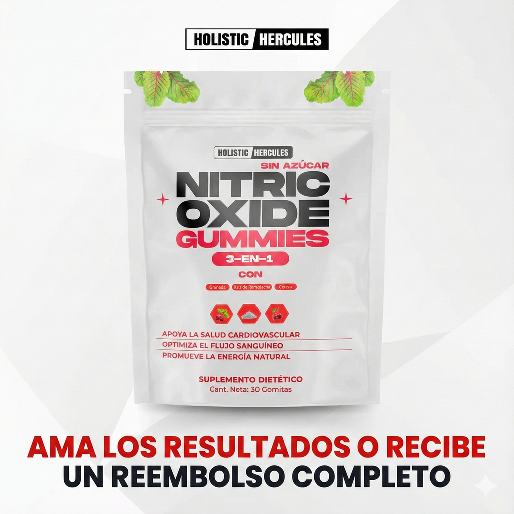 Oxido Nitrico en gomitas